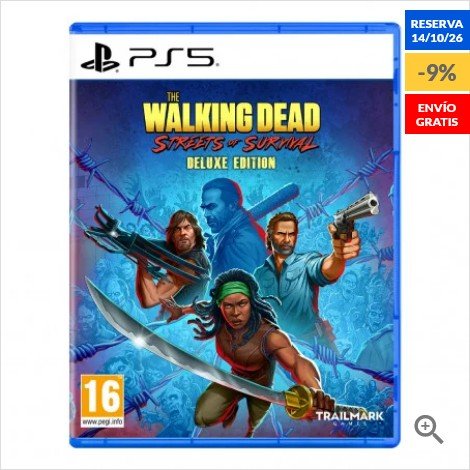 The Walking Dead Streets of Survival - Deluxe Edition - PS5