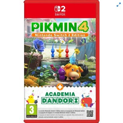 Pikmin 4 + Academia Dandori - Switch 2